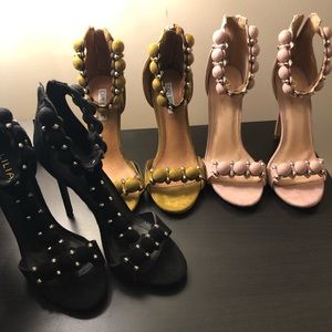 Alaia Bombe Sandal Dupe in Deep Mustard Size 8